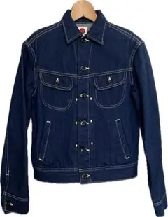 MADE IN INDIGO デニムジャケット gジャン 濃紺 インディゴ S