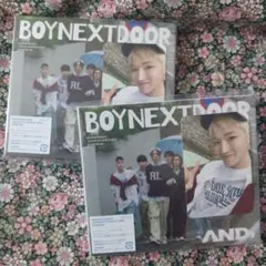 【BOYNEXTDOOR•リウ】AND,初回限定盤A CD＆トレカセット