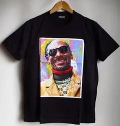 【新品 No 677T】 ポップアートTシャツ スヌープ ドッグ hiphop