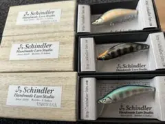 シンドラー 牛若 1個 シャインシルバー ハンドメイドミノー Schindler Handmade Lure Studio USHIWAKA～牛若～抽選販売