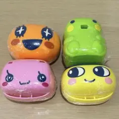たまごっち　カプキャラ　4種類コンプ　まめっち　めめっち　くちぱっち　ふらわっち