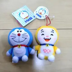 ドラえもんとドラミちゃん・ マスコット ぬいぐるみセット