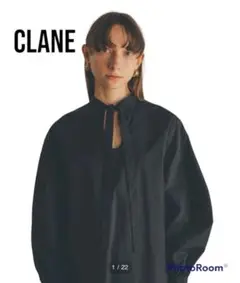 【CLANE】ダブルフェイスボータイシャツ タグ付き新品未使用