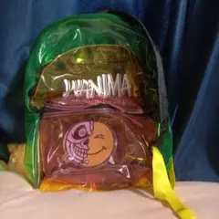 【WANIMA】スケルトンリュックサック ミニポーチ付き