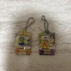 アイカツ ガチャガチャ アクリルキーホルダーセット 蘭 きい