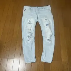 Avid jeansサイズLL ダメージ