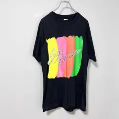 "SanFrancisco" ペイント アートT ブラック M