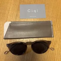 ciqi シキ サングラス EVANS エバンス　シャーベット✖️ダークグレー