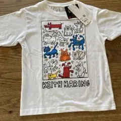 ユニクロ　Keith Haring アート Tシャツ 120cm 新品未使用