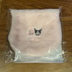 クロミちゃんサンリオキャラクター もこもこポーチ