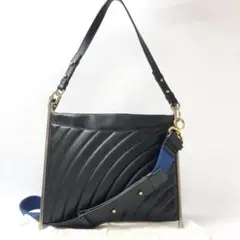 【美品】11A455/クロエ/2WAY/ショルダーバッグ/ロイ/ROY/ブラック