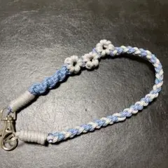 ハンドメイド　携帯　ストラップ　パラコード
