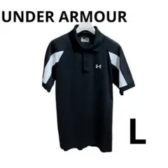 訳あり品 UNDER ARMOUR アンダーアーマー 半袖 ポロシャツ L