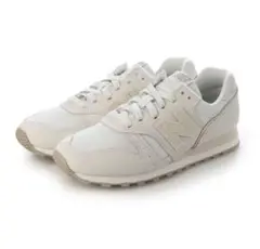 新品未使用　New Balance 373 ホワイト スニーカー　24.5