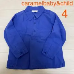 caramelbabyu0026child LONDON 長袖 シャツ (ブルー・4)