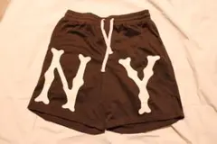 memorylane park'BURNT LATTE' NY SHORTS