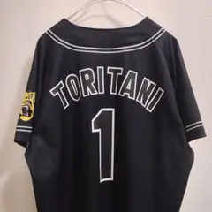 阪神タイガース 鳥谷敬 ビジター ユニフォーム 番号1 黒 ミズノ 大きいサイズ
