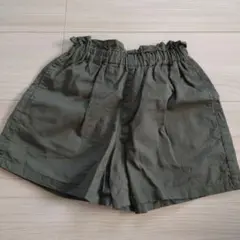 綿100%オリーブ色パンツ 120サイズ