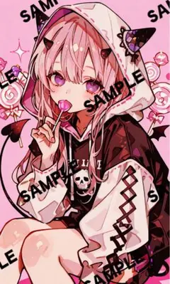名刺サイズのイラスト ⚠︎全て一点物です