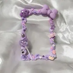 ホイップデコ デコトレカケース 硬質ケース B8 【パープル】