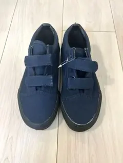 未使用Vans オールドスクール 18.5cm スニーカー ネイビー
