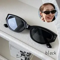 新品 サングラス ブラック 眼鏡 ユニセックス オシャレ UVカット メガネ 黒