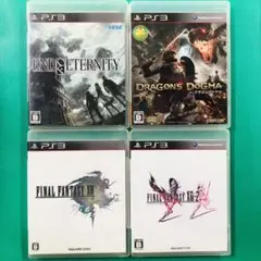 PS3 エンドオブエタニティ ドラゴンズドグマ FFXIII XIII-2