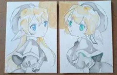 【原画】アナログ 手描き イラスト