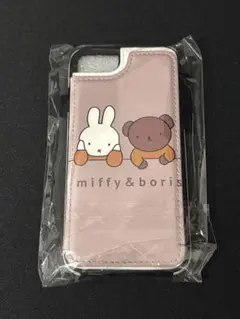 ミッフィー&ボリス ケース ピンク iPhone se