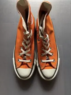 コンバース ハイカット オレンジ 日本製 新品 24.5 5 1/2