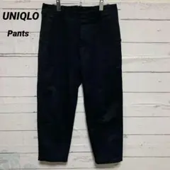 【UNIQLO】ユニクロ　ノームコアパンツ　ブラック　古着