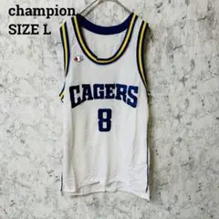 チャンピオンchampion♦︎バスケ　タンクトップ　ユニフォーム　メッシュ　L