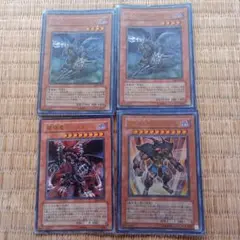 遊戯王破壊竜ガンドラ.死霊騎士デスカリバー・ナイト✕2.究極封印神エクゾディオス