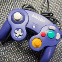 【フルメンテナンス】GC ゲームキューブコントローラー バイオレット＆クリア b
