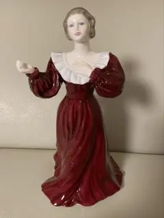 コールポート　フィギュリン　陶器人形