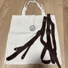 ネストローブ　レザーサスペンダー茶　トート付き