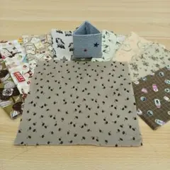 ★A776★ カットクロス/プリント生地/国産/25cm×25cm/10点