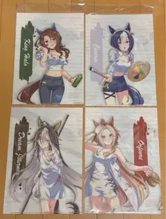 ウマ娘 プリティーダービー　ペインタースタイル　クリアファイル