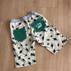 BABYDOOL ロゴハーフパンツ　140サイズ