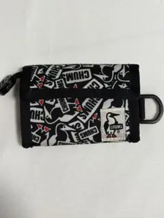 CHUMS ロゴプリント 三つ折り財布