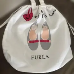 FURLA シューズバッグ ホワイト
