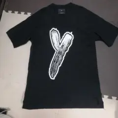 【再値下】Y-3 黒 Tシャツ Yロゴプリント