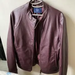 美品　NICOLE　46　羊革　2WAY　レザージャケット　ライダースジャケット 美品 NICOLE 46 羊革 2WAY レザージャケット ライダースジャケット