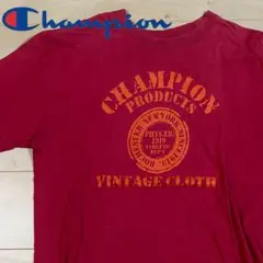 Champion Tシャツ チャンピオン 赤 Lサイズ レッド スポーツ