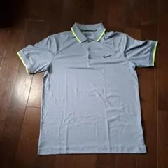 Nike Golf Dri-FIT グレー ポロシャツ L