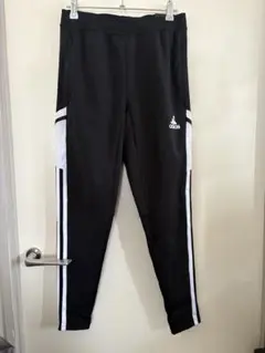 adidas ジャージ パンツ ブラック/ホワイト JM