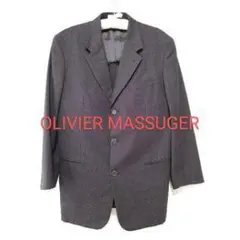 早い者勝ち80s OLIVIER MASSUGER ブラウンダブルブレストスーツ 早い者勝ち80s OLIVIER MASSUGER ブラウンダブルブレストスーツ