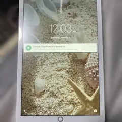(ジャンク)ホワイト Androidタブレット 本体