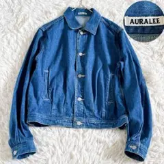 オーラリー　デニムジャケット　サイズ1 AURALEE[オーラリー] 23SS Selvedge Light Denim Blouson