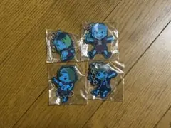 アニメキャラクター アクリルキーホルダー 4個セット